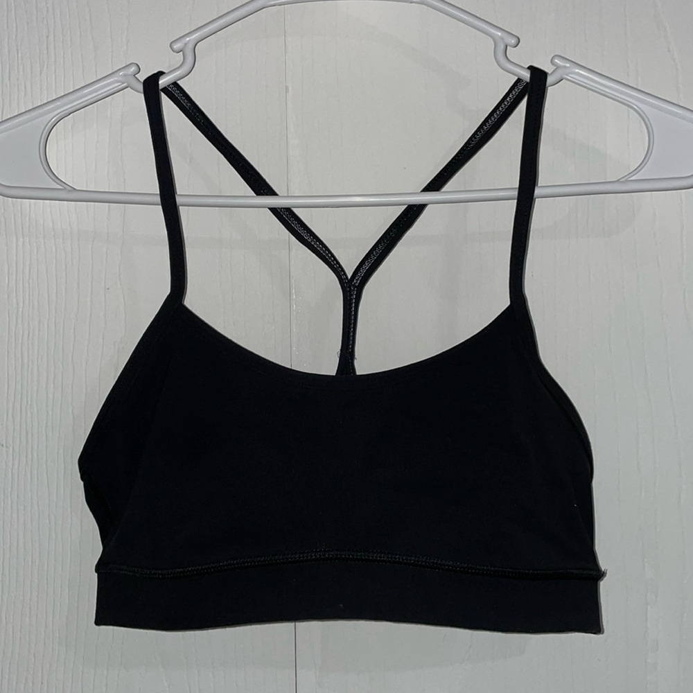 Black Lululemon Sports Bra Size 4